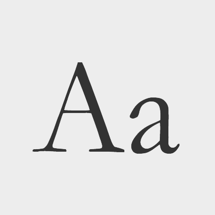 Garamond font